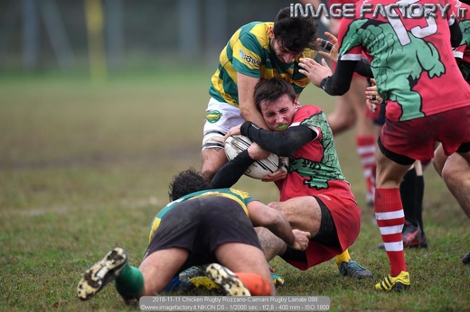 2018-11-11 Chicken Rugby Rozzano-Caimani Rugby Lainate 098
